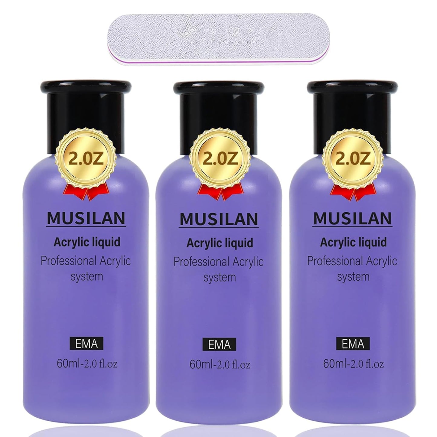 Monomer Acrylic Nail Liquid 6Oz for Acrylic Powder - Professional 180Ml Monomer Acrylic Nail Liquid Acrylic Powder,Acrylic Nail Extension 3D Nail Art - MMA Free,Quick Dry Time Acrylic Nail Liquid